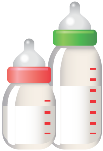 母乳と粉ミルク